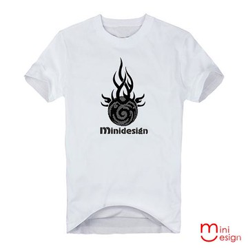 Minidesign-黑火彈丸潮流設計短T 五色