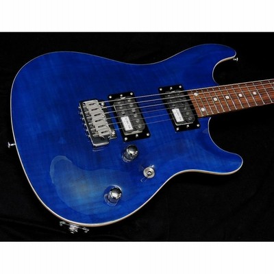 SCHECTER RJ-1-24-VTR BLU PF シェクター アーチトップ ダブルカッタウェイ ブルー エレキギター アウトレット |  LINEブランドカタログ