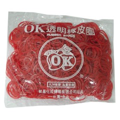 【史代新文具】OK #14∮28mm 橡皮圈/橡皮筋/膠圈4兩/對折4.5cm (小)