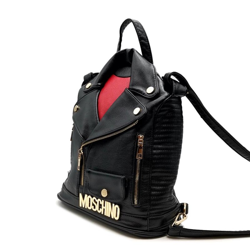 美品 モスキーノ MOSCHINO リュック ユニセックス - www.sorbillomenu.com