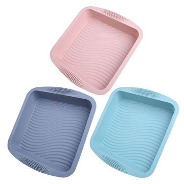 甄選好貨✿ 烘焙模具 蛋糕製作模具 方形硅膠麪包蛋糕長方形模具烤盤土司烘焙吐司耐高溫家用...