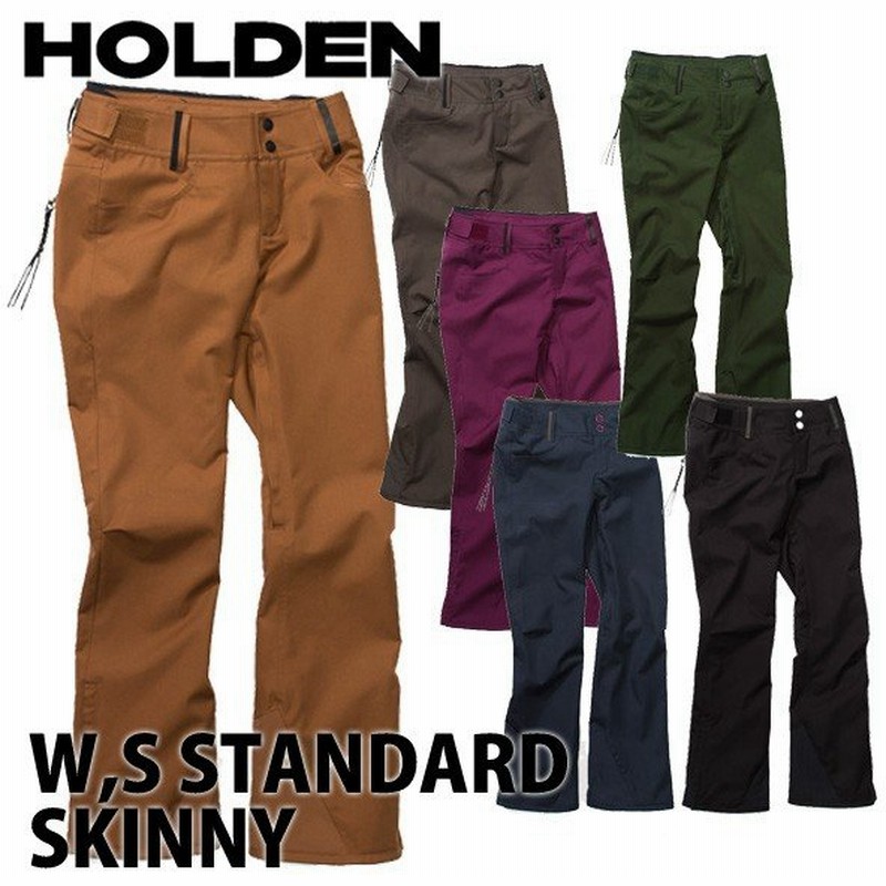 18-19 HOLDEN/ホールデン W,S SKINNY STANDARD pant レディース スノーウェア パンツ スノーボードウェア 2019  型落ち 通販 LINEポイント最大0.5%GET | LINEショッピング