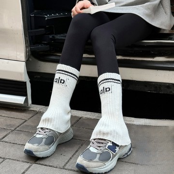 【中大女童/親子裝】休閒修身加絨保暖可外穿顯瘦襪套芭比褲