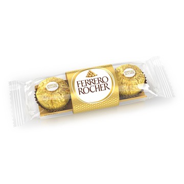 Ferrero Rocher 三粒裝37.5g_巧克力/牛奶/可可