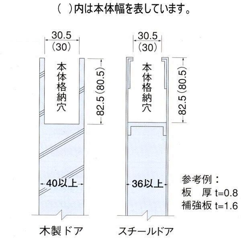 ニュースター コンシールドドアクローザー CL-162N 標準取付タイプ