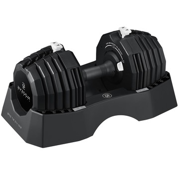 BYZOOM FITNESS 55磅調整式啞鈴 一支 15段調整 一年保固 宅配免運費【愛健身購物】