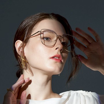 【ROSIE ALLAN】GRACE 銀 藍光眼鏡