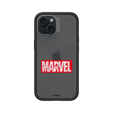 iPhone 15 Mod NX 黑 - 迪士尼-漫威 Marvel - 漫威Logo-紅色標誌