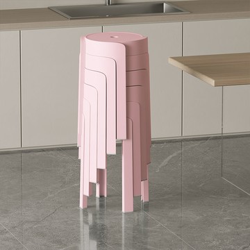 免運/快速出貨 塑料凳子家用加厚可疊放圓凳簡約風車旋風凳可摞疊餐桌塑膠高椅子