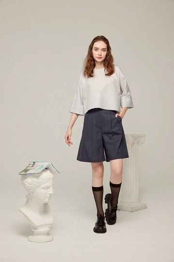 機能極簡西裝短褲 (22S1PT01)