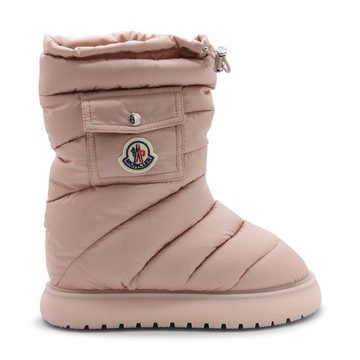 Moncler - Pink Puffer Gaia Pocket Mid Snow Boots