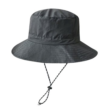 可折疊漁夫帽 速乾防水 輕薄透氣  依圖示標示  灰色  1個