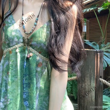 ✨可開發票#《綠野僊蹤記》蝴蝶型女士項鏈2025年配飾裝飾品波西米亞#免運費