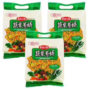 惠香 農村小鎮蔬菜蔥餅  252g  3袋