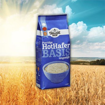 【德國BauckMühle】寶客無麩質能量燕麥粥 (400g/包)(無蛋奶) 3包入