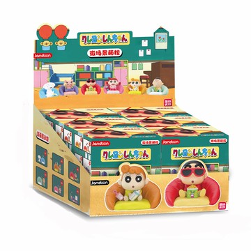 樂彩森林 盒玩公仔-蠟筆小新沙發場景(款式隨機出貨)
