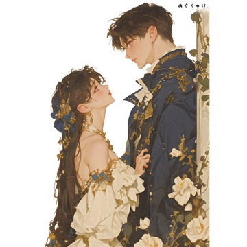 【2 月新品 3】07-113-0041 人物貼紙 兩人 奇幻風格