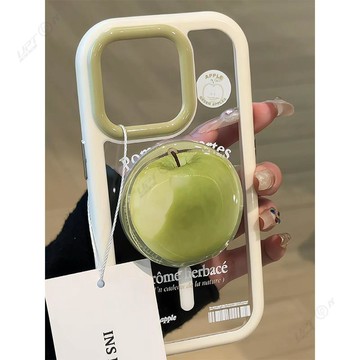 【Upton】ins 個性 創意 青蘋果 磁吸 支架 手機殼 適用iphone16 15 14 pro max 13 1