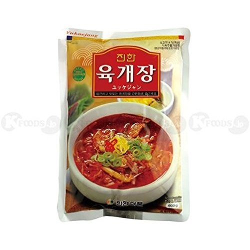 眞漢 ユッケジャン スープ レトルト 韓国料理 1袋（600g）