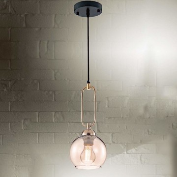 E27工業風玻璃單吊燈 B106-48-93533