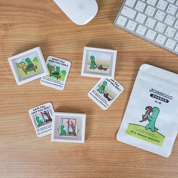 JOGUMAN 畫框磁鐵盲袋-WOODY在哪裡系列 (隨機出貨共3款)