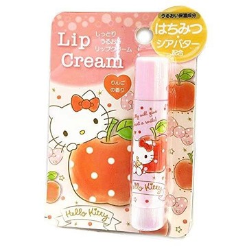 【震撼精品百貨】Hello Kitty 凱蒂貓~Sanrio HELLO KITTY保濕香氛護唇膏-幸福女孩(蘋果香)#06961