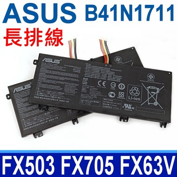 ASUS B41N1711 原廠電池 PX703 PX703GE PX705GD PX705GM PX705GD PX705GM ZX63V ZX63VD ZX63VM ZX73VD ZX73VM