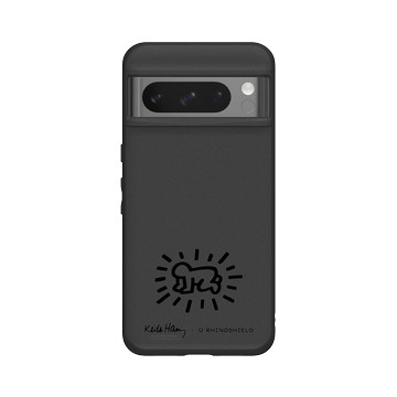 Pixel 8 Pro SolidSuit 黑 - Keith Haring - 發光的嬰兒®