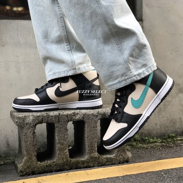 【逢甲 FUZZY】Nike Dunk High EMB 黑白綠 米黑 湖水綠 高筒 DO9455-200