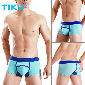 TIKU 梯酷 柔棉透氣平口男內褲-(1243)-2件組 買就送平口男內褲1件