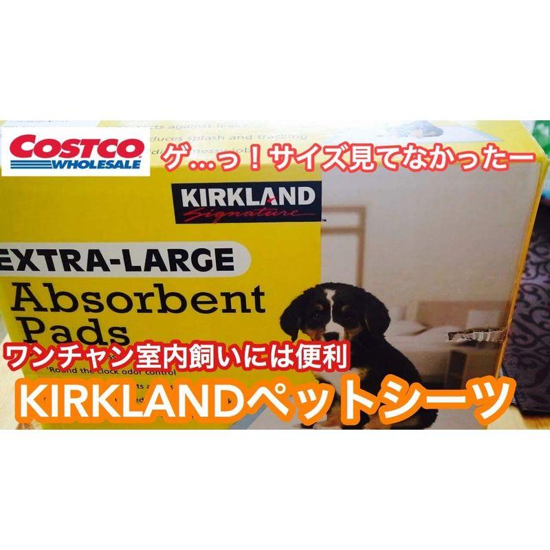 KIRKLAND(カークランド) エクストララージ ペット用吸水シート 100枚