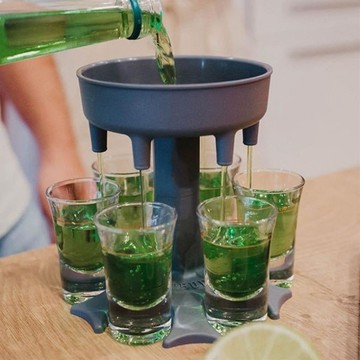 肥婆奶奶 分酒器 shot杯 喝酒遊戲 喝酒道具 shot杯架 酒杯 派對 派對道具 聚會遊戲 倒酒 酒器 分酒神器