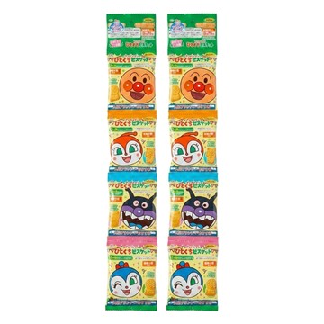FUJIYA 不二家 麵包超人4連小餅乾  80g  2條