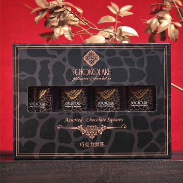 【巧克力雲莊】精選薄片24入禮盒 (100%)