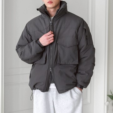 正韓輕盈機能工裝襯墊尼龍連帽外套 3色 YUPPIE 預購商品 1120