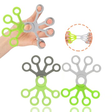 大友los1949硅膠四指手指訓練器雙手指拉力環手屈伸訓練器指力鍛煉手指分指器