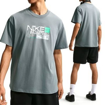 Nike As M Nk Tee Lse Oc Loose 短袖 男款 灰色 寬鬆 印花 T恤 II0663-061