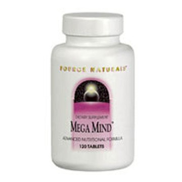 Mega MindTM 90 Tabs by Source Naturals