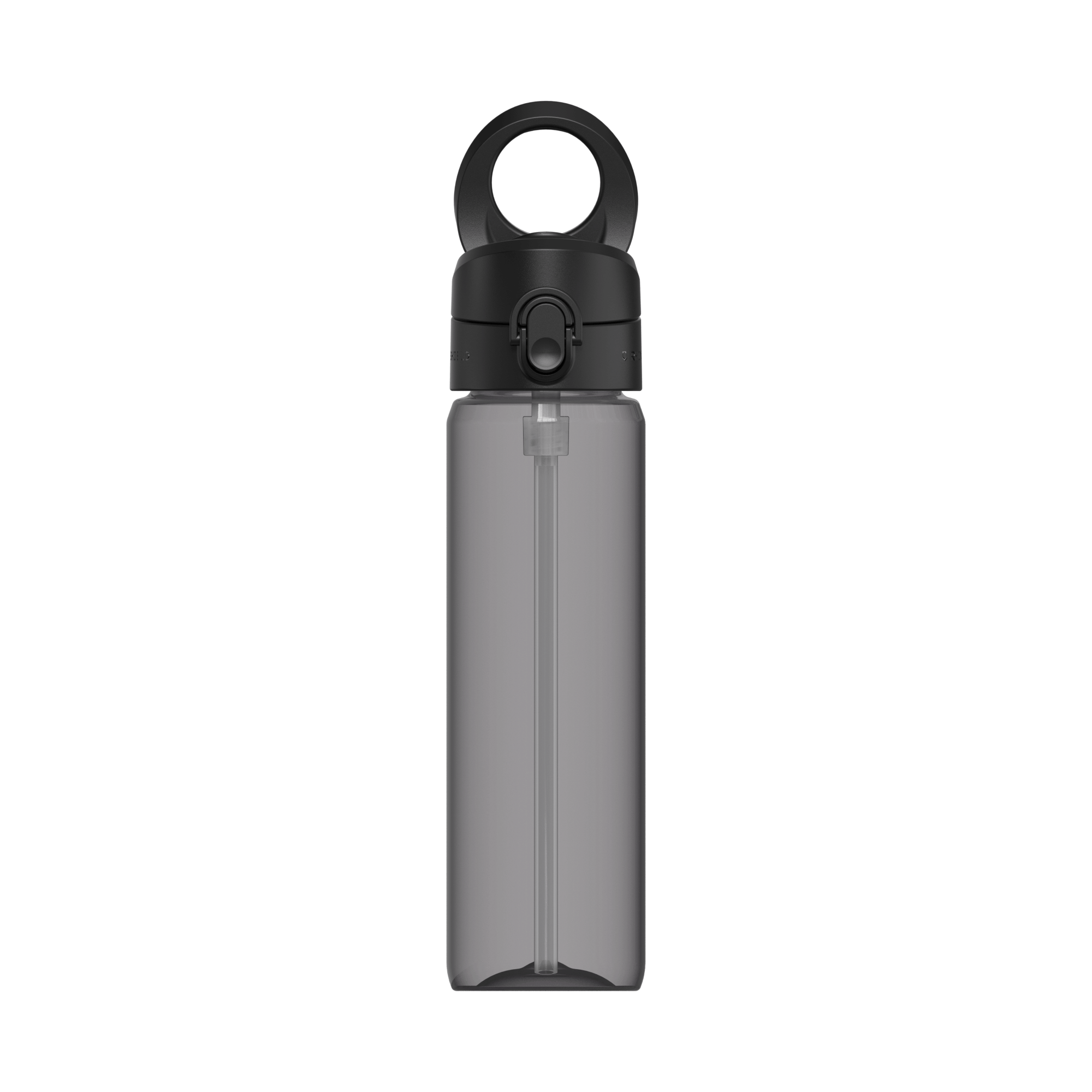 犀牛盾 AquaStand 磁吸水壺 - Tritan 800ml (附吸管) (黑色)