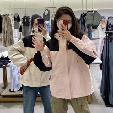 沖鋒衣女春夏季戶外郊游三合一可拆卸防風防水登山服外套男