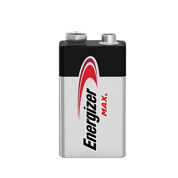 【Energizer 勁量】鹼性9V電池6入吊卡裝(9V長效鹼性電池6LF22)