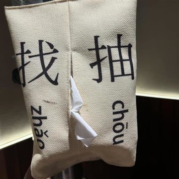 衛生間紙巾盒壁掛式高級感懸掛式紙巾袋車載抽紙盒高檔輕奢紙抽袋