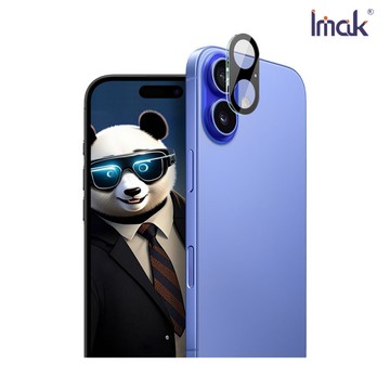 Imak 艾美克 Apple 蘋果 iPhone 17 鏡頭玻璃貼(一體式)(曜黑版) 奈米吸附 鏡頭貼 鏡頭保護貼 鏡頭膜