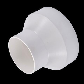 【店長推薦】 ABS塑料新風管道 變徑圈排風管 異徑大小頭 PVC管轉換接頭75100變150 支持批發