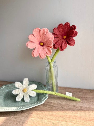 手感花園 — 雛菊 • 羊毛氈花禮