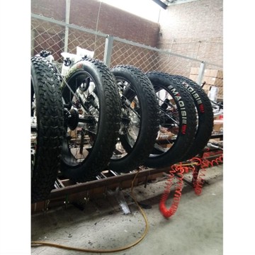 20寸24寸26寸X4.0沙灘越野車大輪粗超寬輪胎自行車輪組外胎16內胎