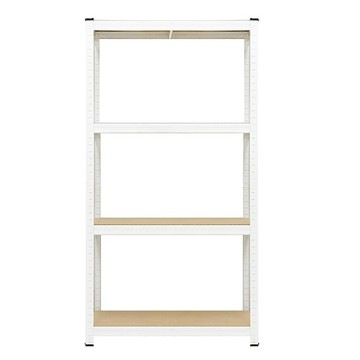 Pan Mulsan 輕量型DIY組裝角鋼層架 白色 800 x 400 x 1500 mm 4層  800*400*1500mm