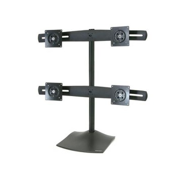 鶴崗愛格升Ergotron33-324-200四屏幕上下疊拼顯示器旋轉支架底座