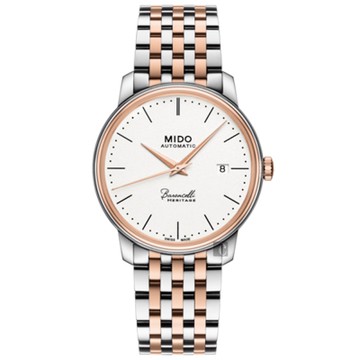 MIDO 美度 官方授權 Baroncelli III Heritage復刻機械錶 1212購物節 送禮推薦-39mm M0274072201000