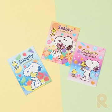 史努比｜SNOOPY繽紛系列16K固頁筆記 史努比 文具 筆記本 WP248